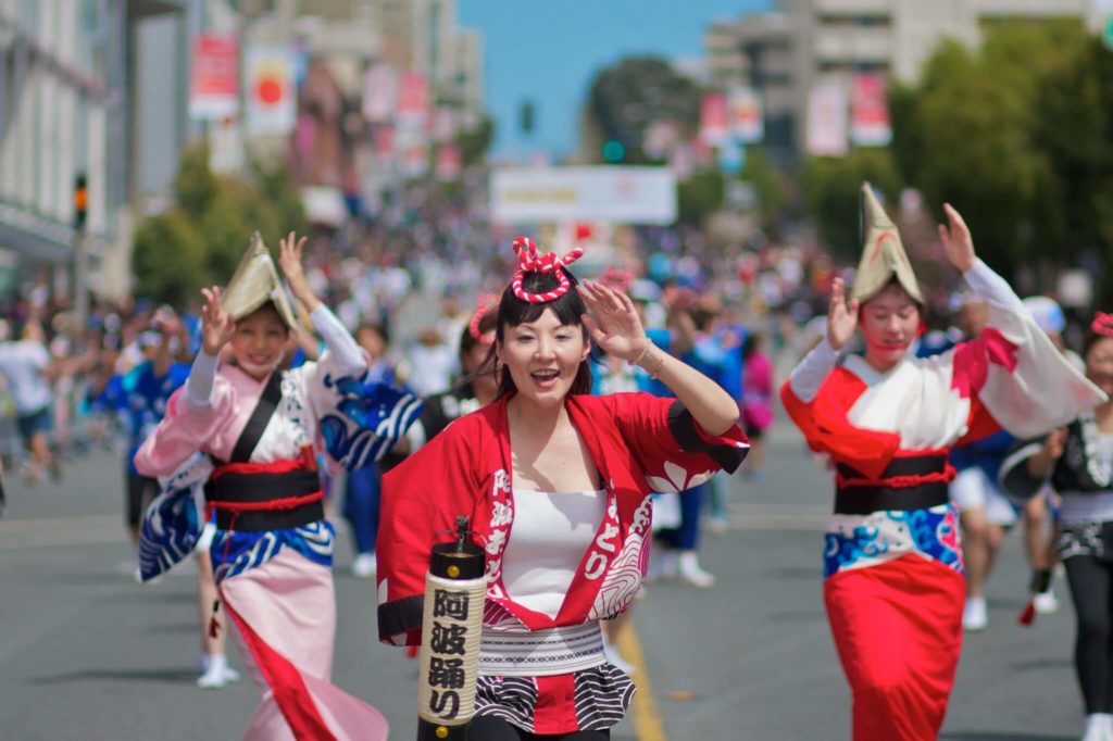 פסטיבל ריקודים באוגוסט ביפן Awa Odori in Tokushima