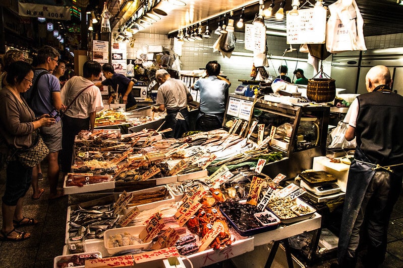 שוק נישיקי – מרכז קיוטו – Nishiki Market