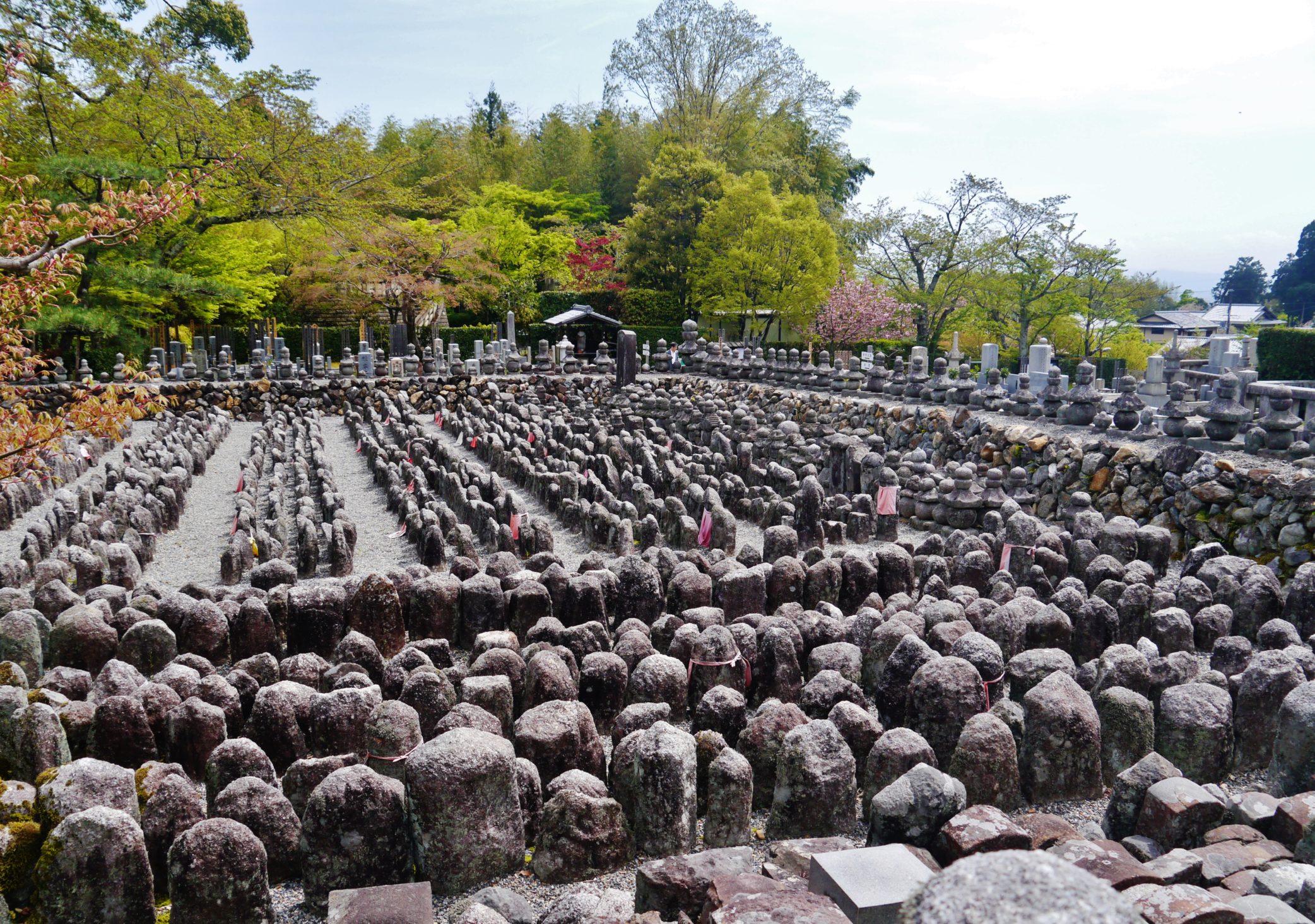 מקדש אדאשינונמבוצוג'י - אראשיאמה - Adashino-Nembutsu-ji Temple