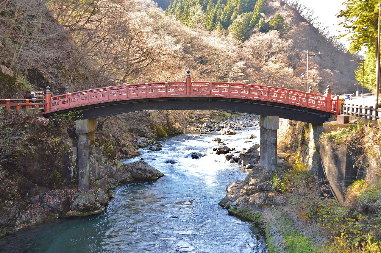 גשר שינקיו - מרכז ניקו - Shinkyo Bridge