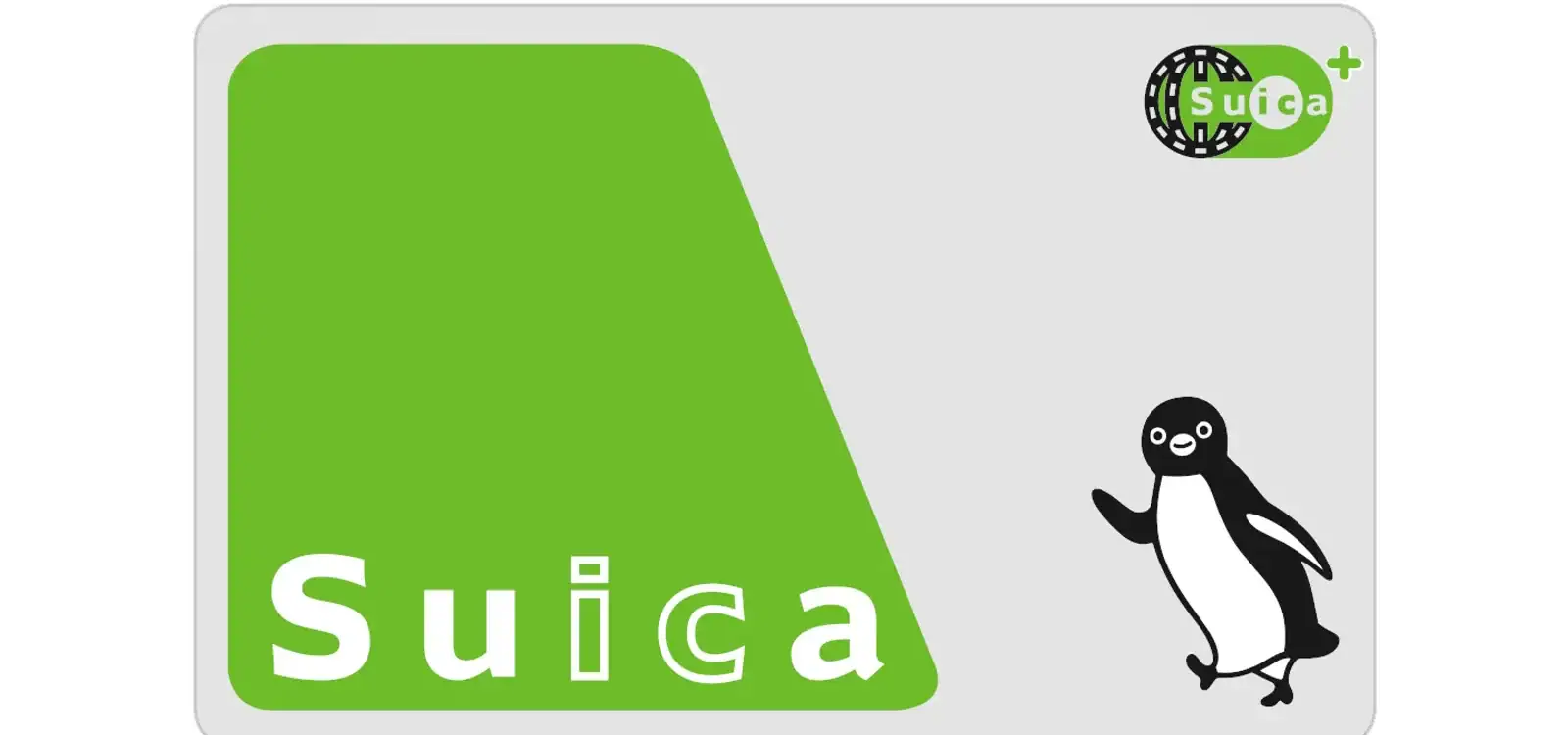 כרטיס Suica הירוק עם הפינגווין של JR East