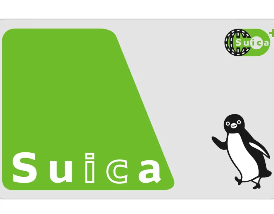 כרטיס Suica הירוק עם הפינגווין של JR East